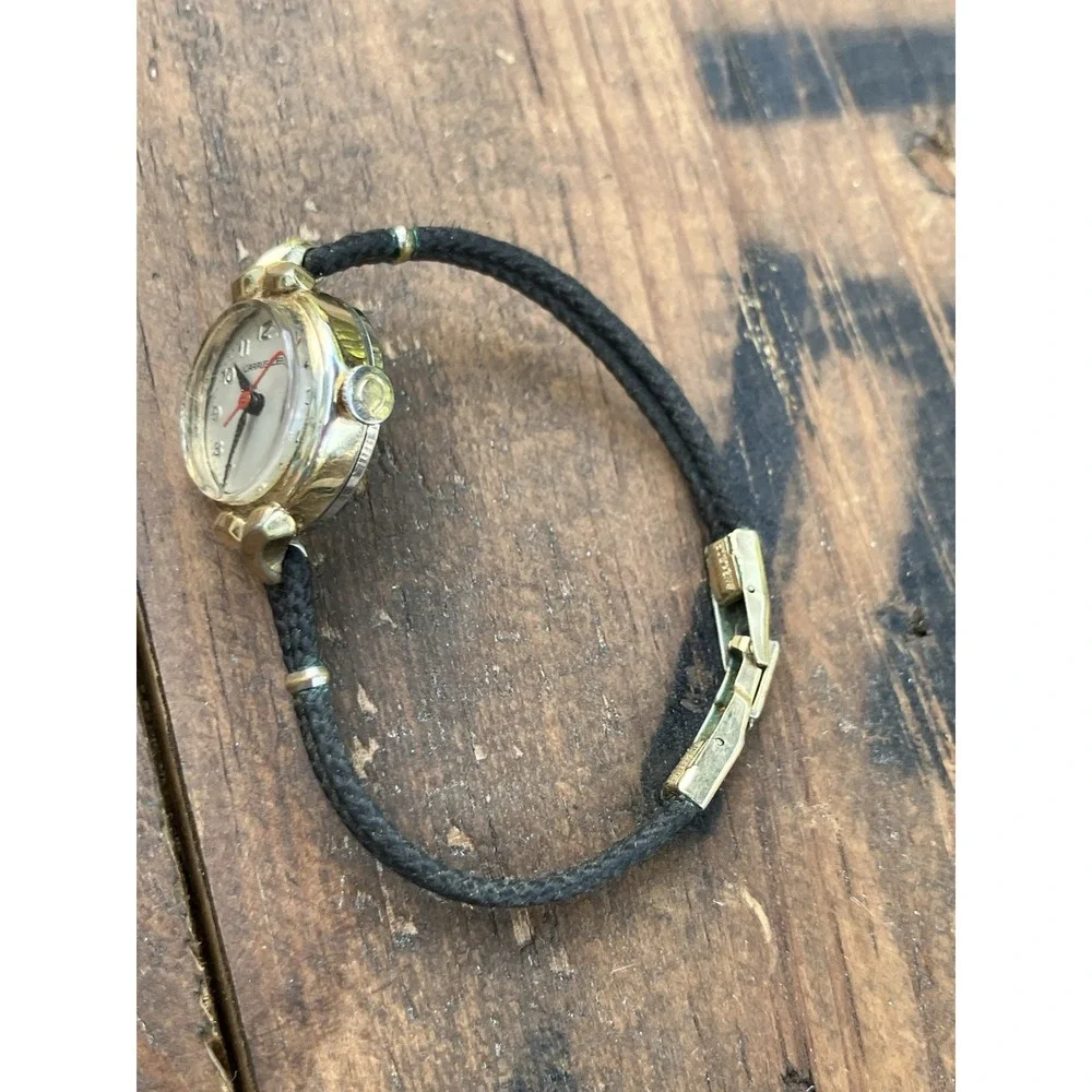 Vintage Caravelle by Bulova Ladies Wind-Up Watch Bracelet Japan Parts/Repair
